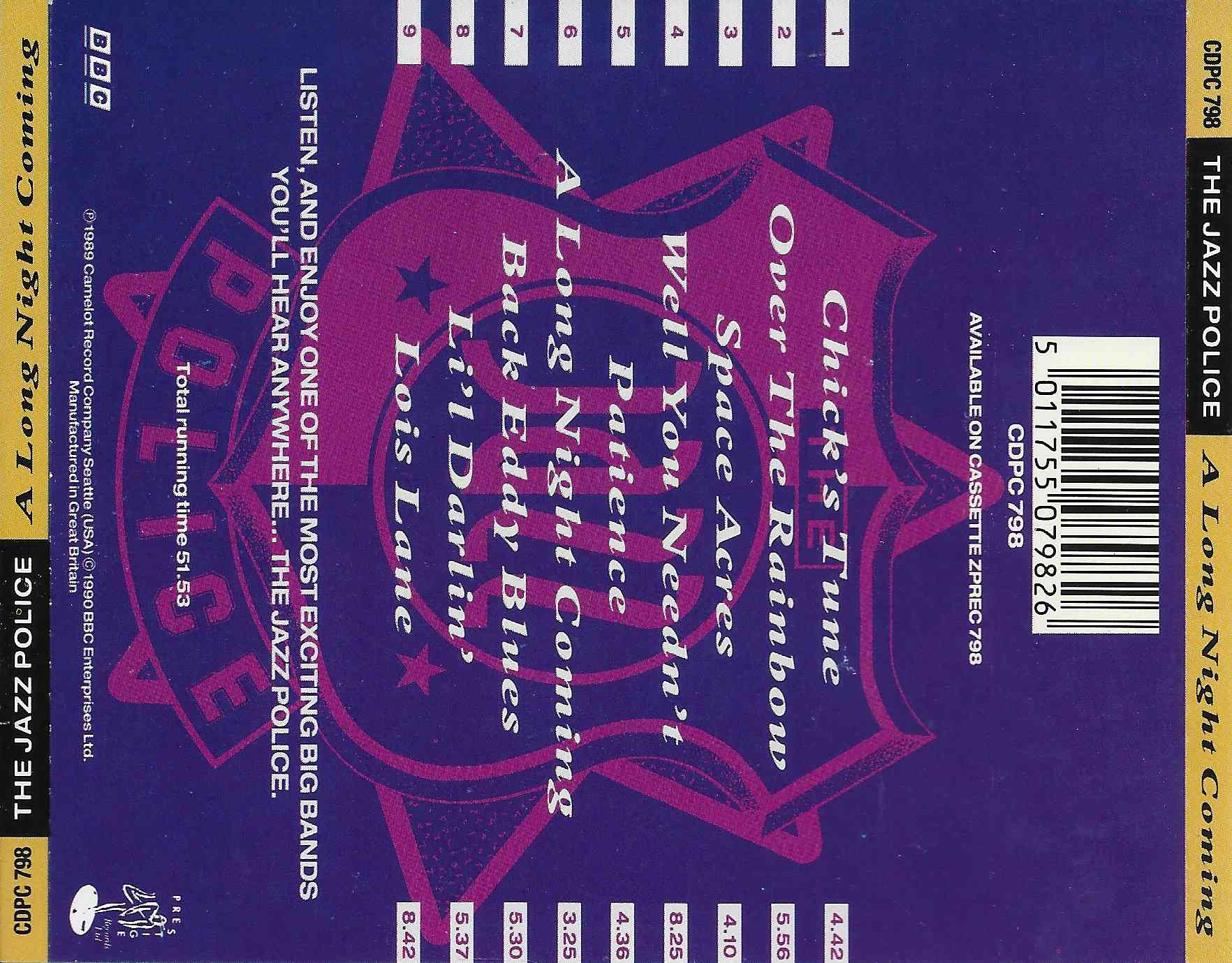 Back cover of CDPC 798